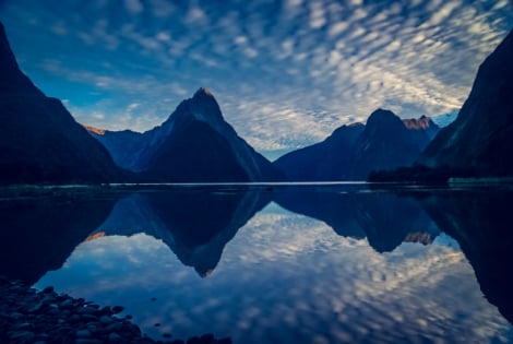 Milford sound at dawn 2023 11 27 05 06 11 utc